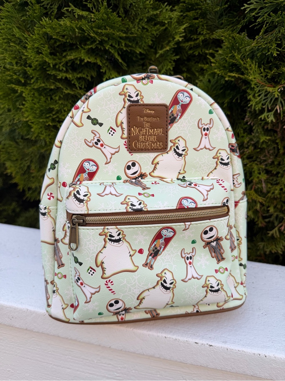Loungefly Disney Nightmare Before Christmas Gingerbread Cookies Mini Backpack